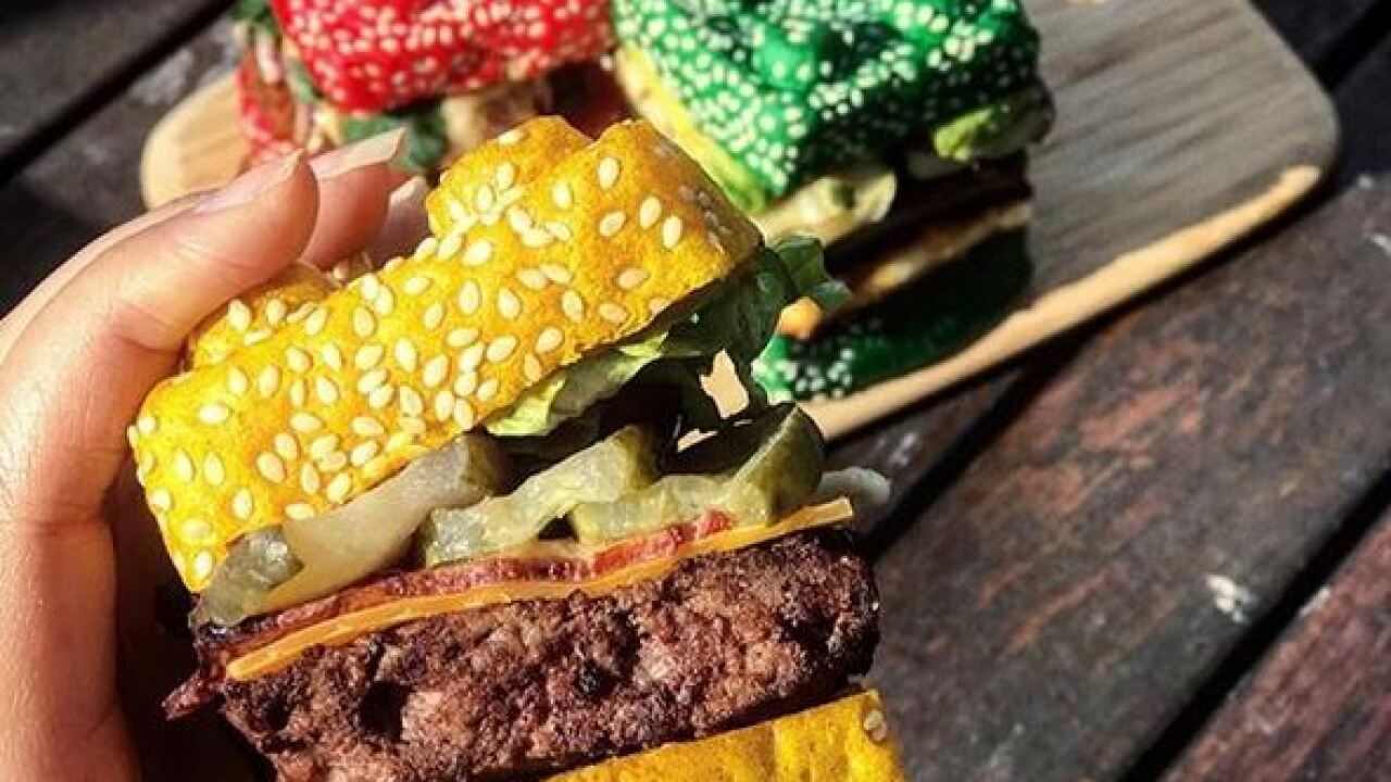 Lego burger shop